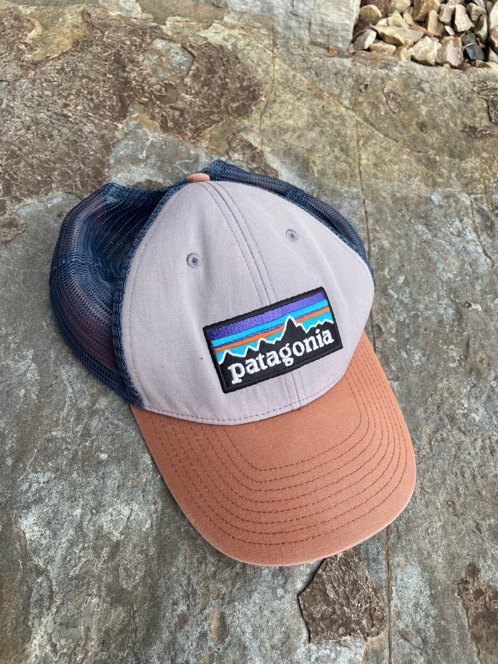 Patagonia color-block cap